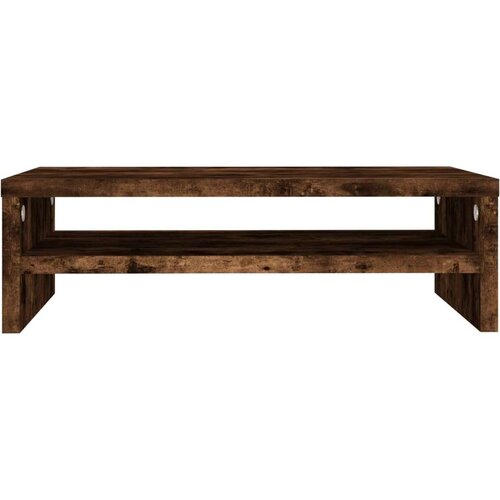  Za monitor boja dimljenog hrasta 42 x 24 x 13 cm drveni Slike
