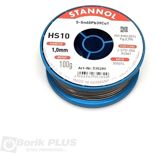 Stannol Kalaj tinol žica Sn60 Pb39 CU1 100gr 1mm Slike