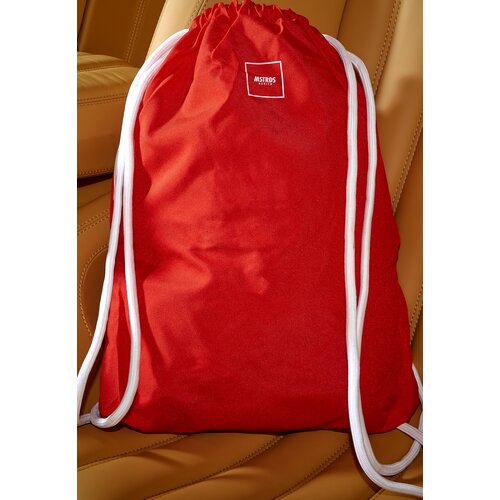 MSTRDS Basic Gym Sack Red Cene