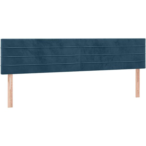  LED uzglavlje tamnoplavo 160x5x78/88 cm bar&amp;scaron;unasto Slike