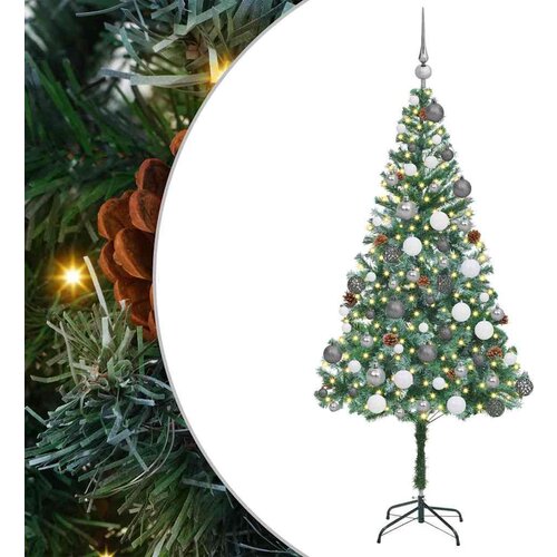 VidaXL Umjetno božićno drvce Zelena 180 cm PVC Slike