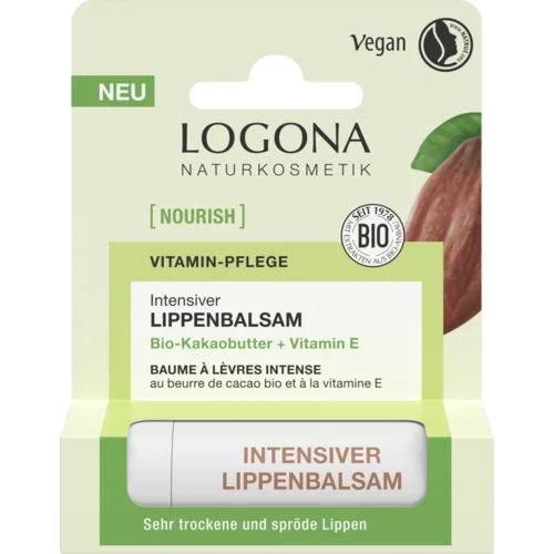 Logona nourish] intenzivni balzam za ustnice - 4,60 g