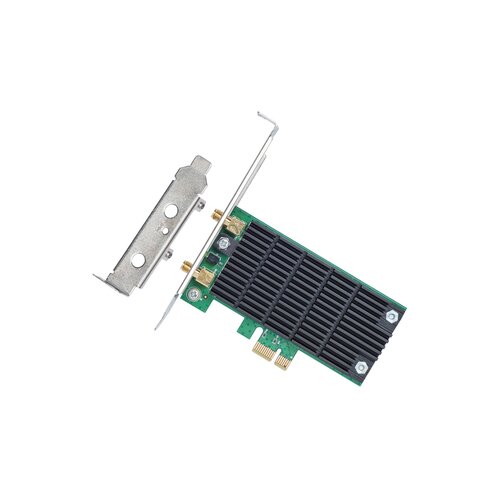 Tp-link archer T4E AC1200 wi-fi pci express adapter 867Mbpsat 5GHz + 300Mbps at 2.4GHz beamforming wireless adapter Slike