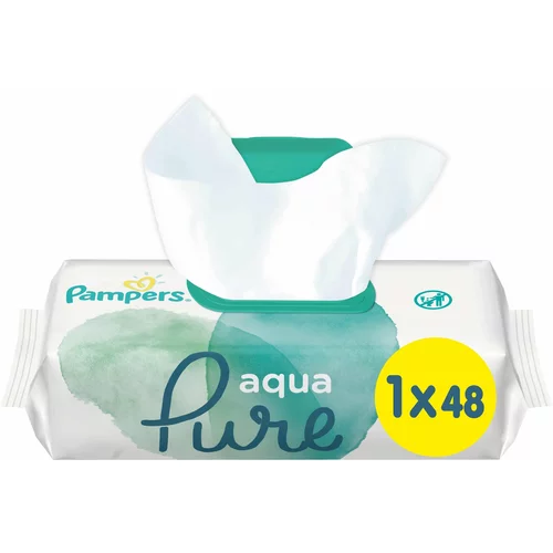Pampers Aqua Pure vlažne maramice 48 kom