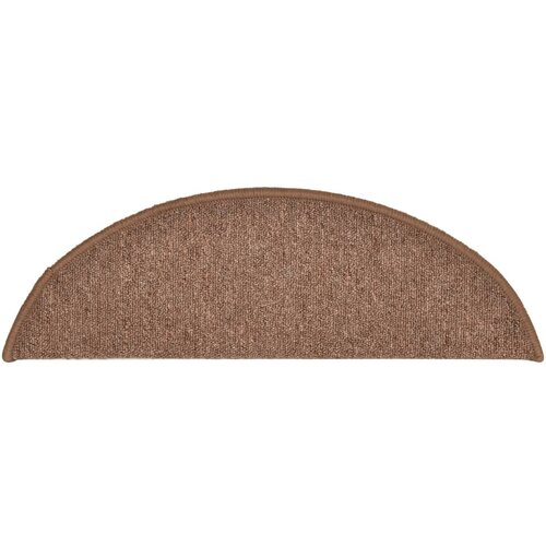  Tepisi za stepenice 15 kom smeđi 56 x 17 x 3 cm Slike