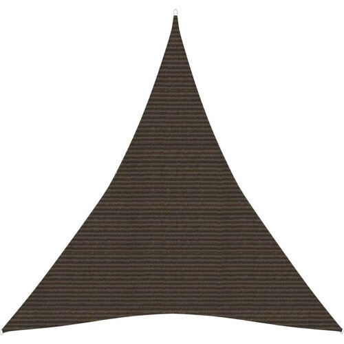  Senčno jadro 160 g/m&sup2; rjavo 5x6x6 m HDPE, (20702779) Cene