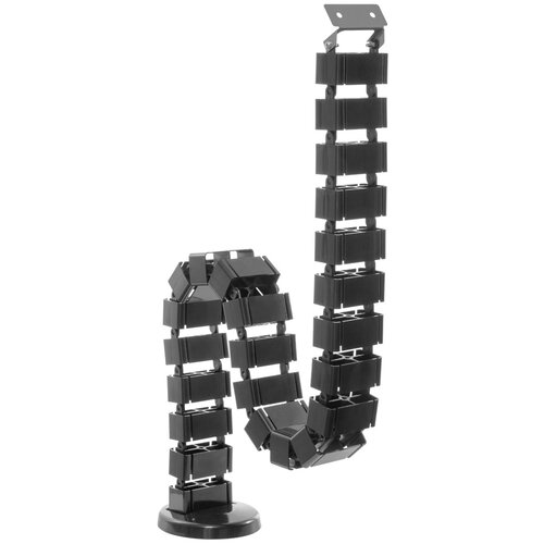 Equip Deluxe Spine Cable Guide Black, (21407375) Cene