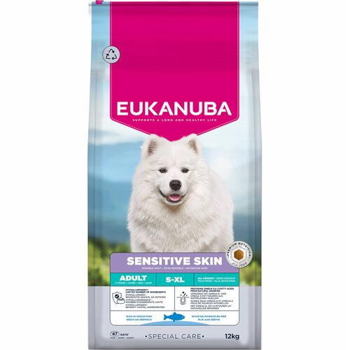 Eukanuba Daily Care Adult Sensitive Skin - 2 x 12 kg Cijene