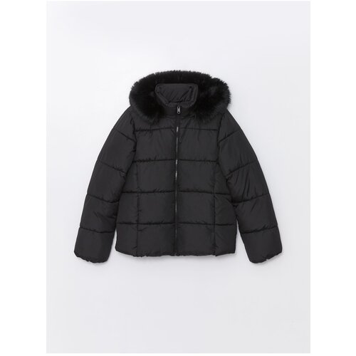 LC Waikiki Women&amp;#039;s Hooded Plain Puffer Coat Slike