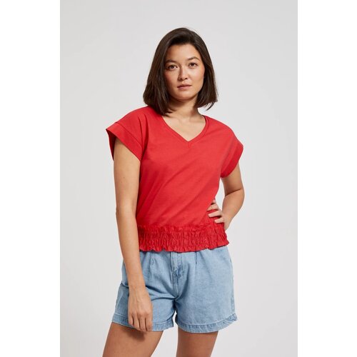 Marisse Women's Blouse L-Ts-4413 Red Cene