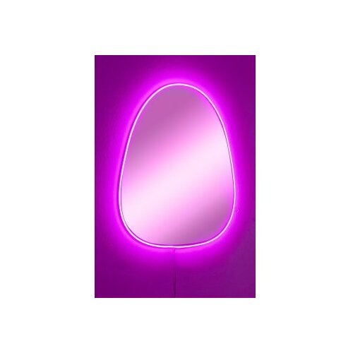 Hanah home ogledalo sa led osvetljenjem quippy pink Cene