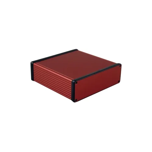  Profilno kućište, aluminij, crvena boja 160 x 165 x 51.5 Hammond Electronics 1455T1601RD 1 kom.