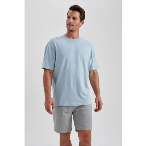 Defacto Oversize Fit Crew Neck T-Shirt