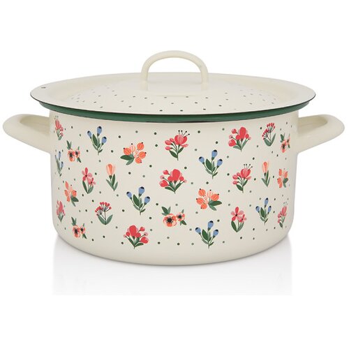 Metalac duboka šerpa CVETNE RADOSTI 22cm/5lit Cene