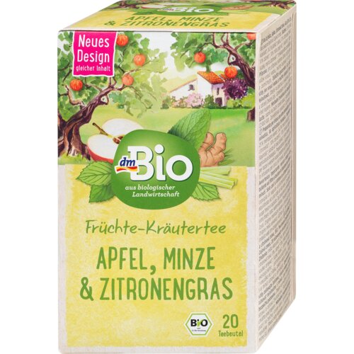 dmBio Čaj - jabuka, nana i limunska trava, 20 kesica Cene