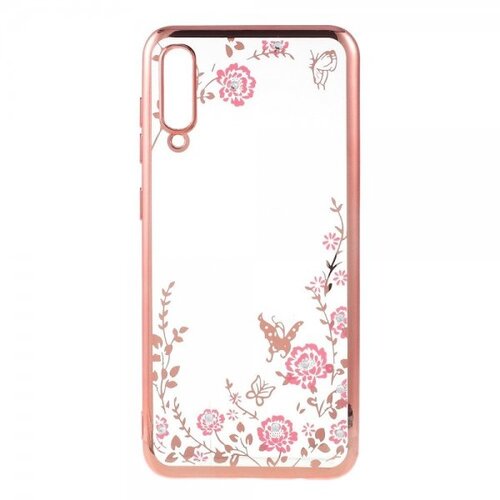  ovitek z rožicami za Samsung Galaxy S20 G980 - roza Slike