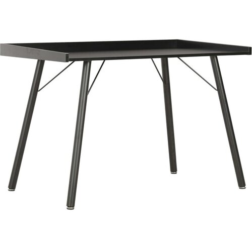  Pisalna miza črna 90x50x79 cm Cene