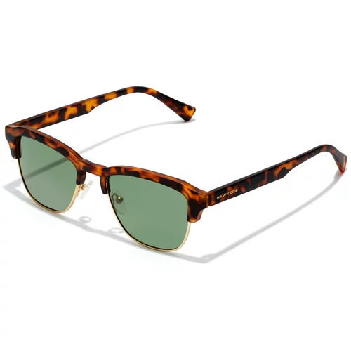 HAWKERS Sunčane naočale 'New Classic' karamela / tamno smeđa / zlatna / zelena