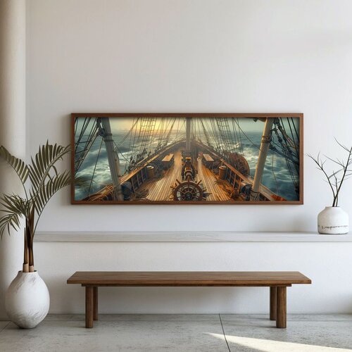 WALLXPERT FAH152-150 Multicolor Decorative Framed MDF Painting Cene