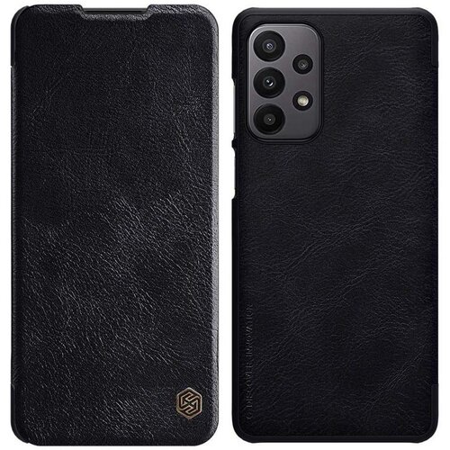 Nillkin &amp;ndash; Qin Leather Case &amp;ndash; Samsung Galaxy A23 4G / A23 5G &amp;ndash; Crna Slike