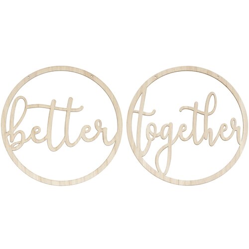 Ginger Ray® drveni obruč better together Cijene
