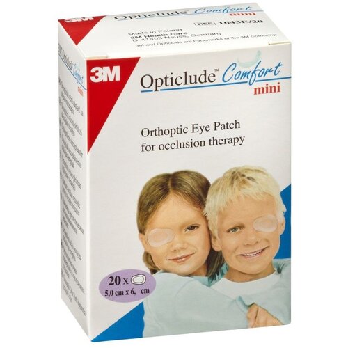 3M Health Care Opticlude flasteri za oči 5.0x6.2cm Slike