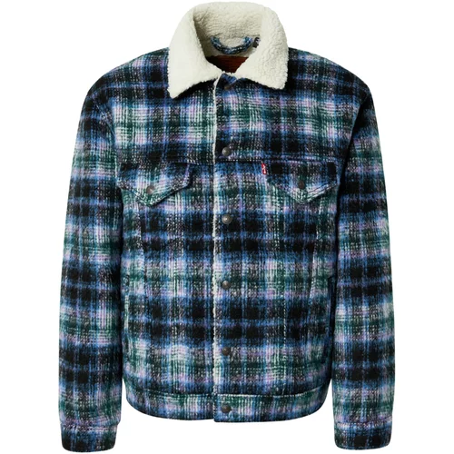 LEVI'S ® Prehodna jakna smaragd / lila / črna / bela