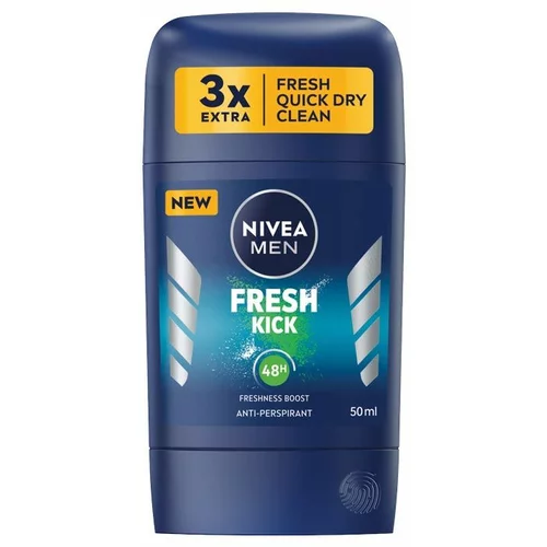 Nivea Men Fresh Kick 48H antiperspirant deodorant v stiku 50 ml za moške