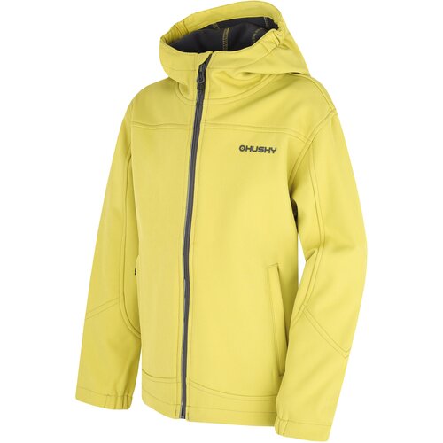 Husky Children&amp;#039;s softshell jacket Salex K lime green Slike