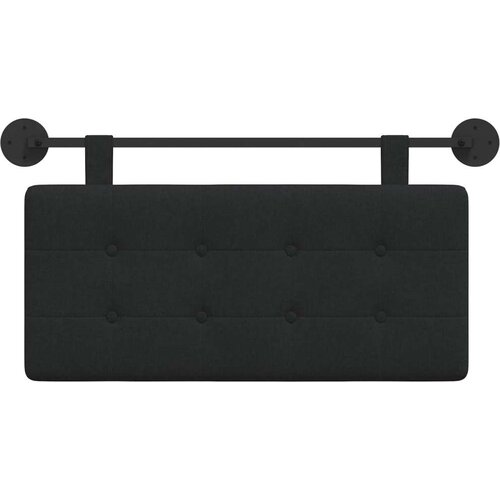  Viseće uzglavlje kreveta tkanina - Crna 90 cm bez LED Cene