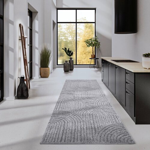 Elle Decoration Siva staza 80x240 cm Chappe Light Grey &amp;ndash; Slike