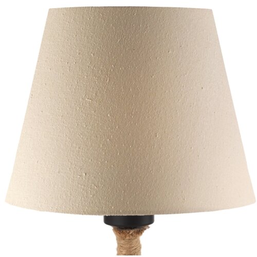  ONLI - Stona lampa CORDA 1xE27/22W/230V 32 cm bež Slike