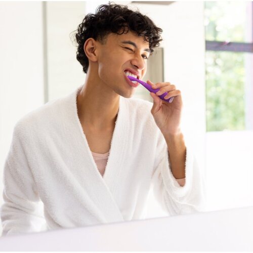 Foreo ISSA&amp;trade; 4 Smile električna zobna &amp;scaron;četka za otroke od 5 let Enchanted Violet 1 kos Slike