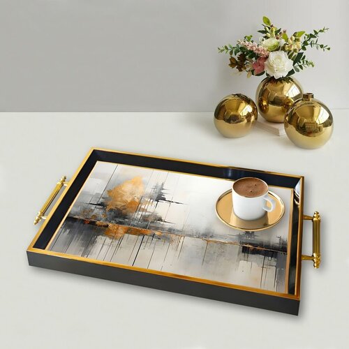 Aberto Design Poslužavnik TPA9811 50 x 29 x 3.5 cm, Šareni Cene