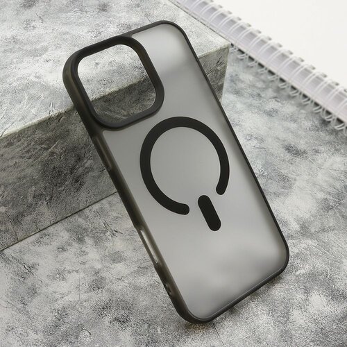maska blurry magsafe za iphone 16 pro max/ crna Slike