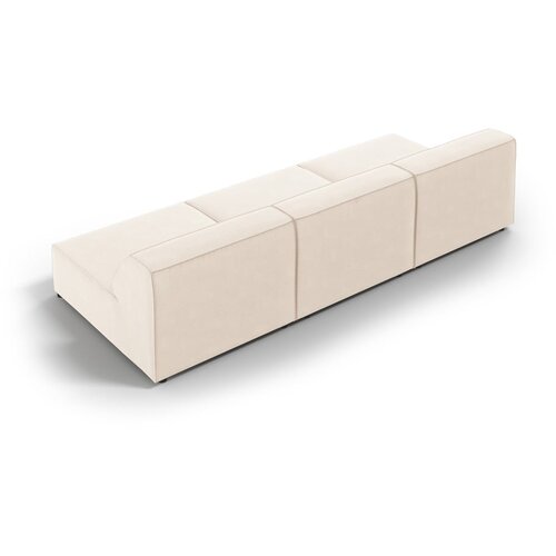 Micadoni Home Krem baršunasti sofa 240 cm Jodie – Cijene