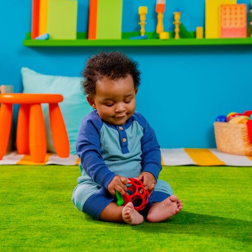 OBALL Teether My Own&amp;trade; grickalica za bebe Apple 1 kom Slike