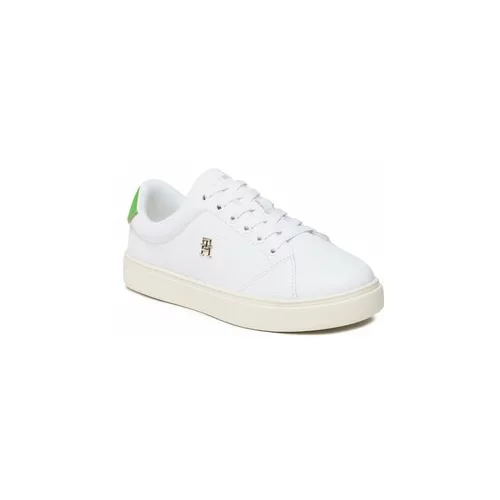 Tommy Hilfiger Superge Elevated Essential Court Sneaker FW0FW06965 Bela