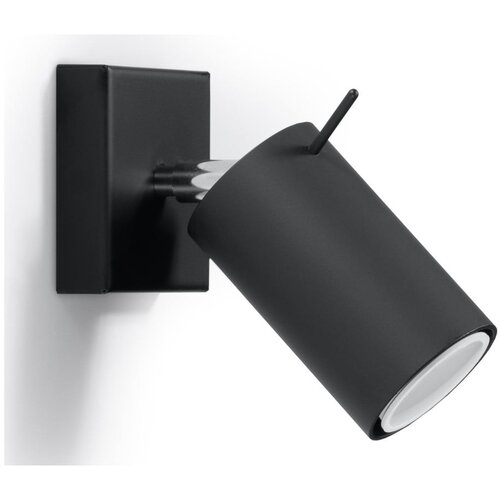 Nice Lamps Črna stenska svetilka Sollux Etna Cene