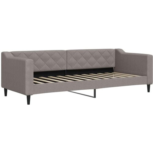 vidaXL Izvlečna dnevna postelja s predali taupe 80x200 cm blago, (20787954) Cene