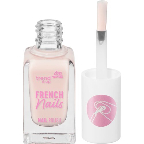 trend !t up FRENCH nails lak za nokte - 010 White Nude 8 ml Cene
