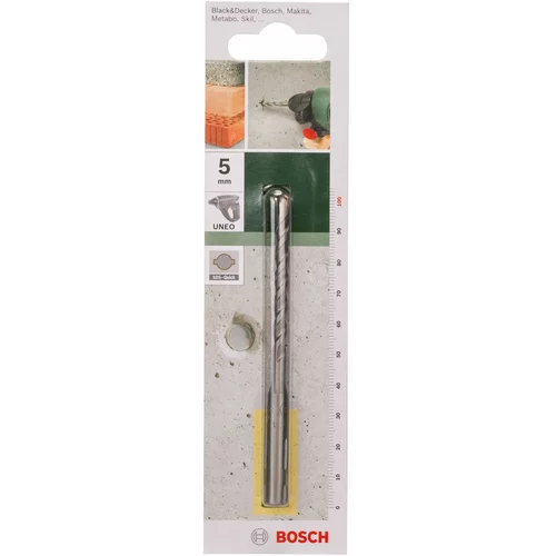 Bosch svrdlo za beton SDS-Quick (Promjer: 5 mm, Duljina: 100 mm)