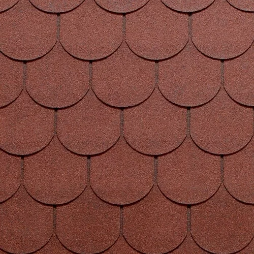 TEGOLA CANADESE Bitumenska skodla Tegola Canadese (oblika bobrovca, 3,5 m², 24 kosov, rdeče barve)