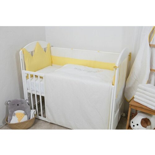 Stefan bebi posteljina Krunica Žuta 1900 Slike