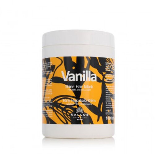 Kallos Cosmetics vanilla maska za obnovu suhe kose 1000 ml Slike