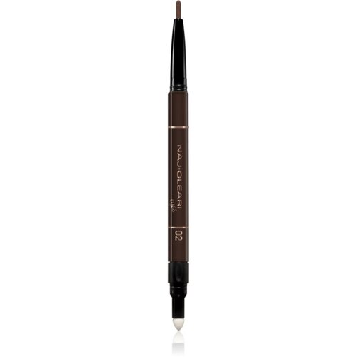Naj Oleari 3 in 1 Perfect Brow svinčnik in gel za obrvi obojestranski 02 Brown 0.15 g Cene