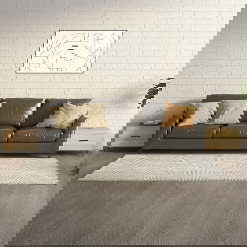 VidaXL Klubske mizice s kovinskimi nogami 2 kosa son. hrast 50x50x40cm Slike