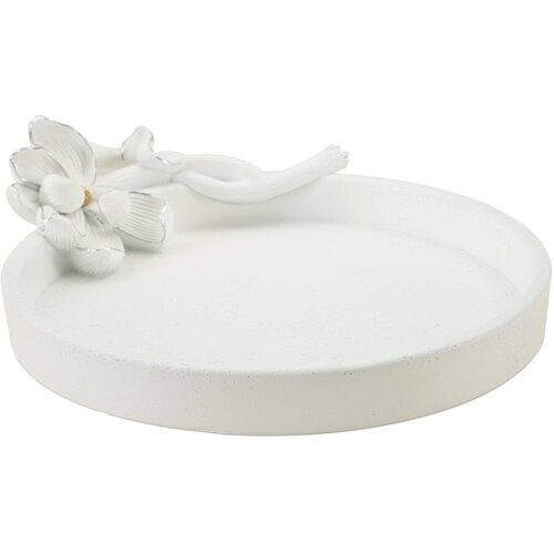 Mauro Ferretti Dekorativni pladenj iz poliresina &amp;oslash; 21 cm Magnolia &amp;ndash; Slike