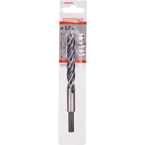Bosch spiralna burgija za drvo standard 12 x 96 x 151 mm, d 10 mm pakovanje od 1 komada - 2608596309 Slike