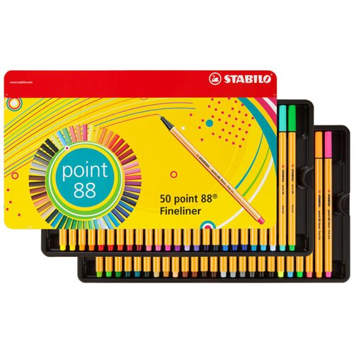 Stabilo Fine Lineri Point 88 50/1 Slike
